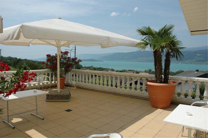 Restaurant-Hotel Seeblick Morigen Zewnętrze zdjęcie