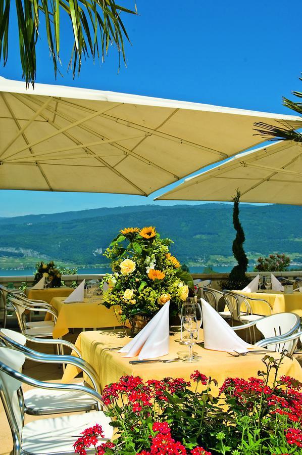 Restaurant-Hotel Seeblick Morigen Zewnętrze zdjęcie