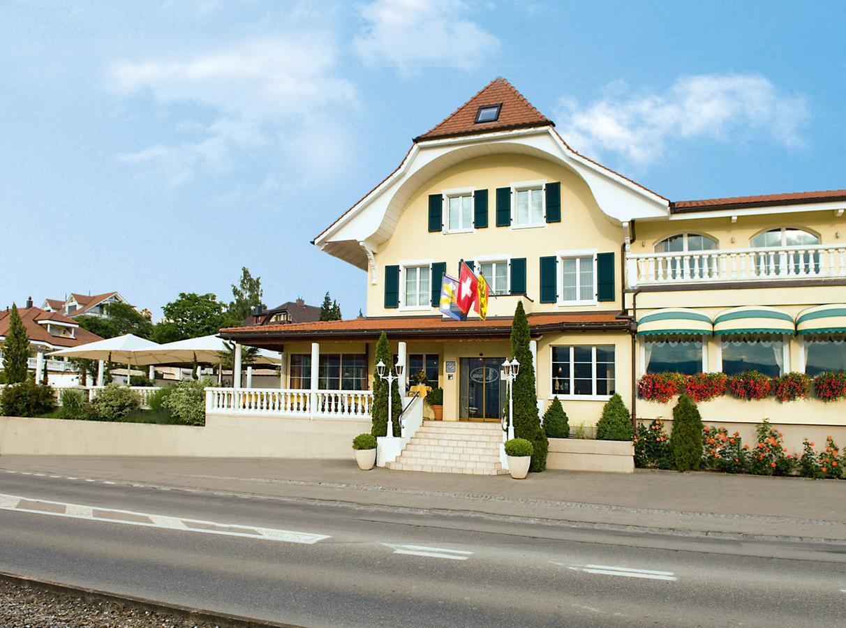Restaurant-Hotel Seeblick Morigen Zewnętrze zdjęcie
